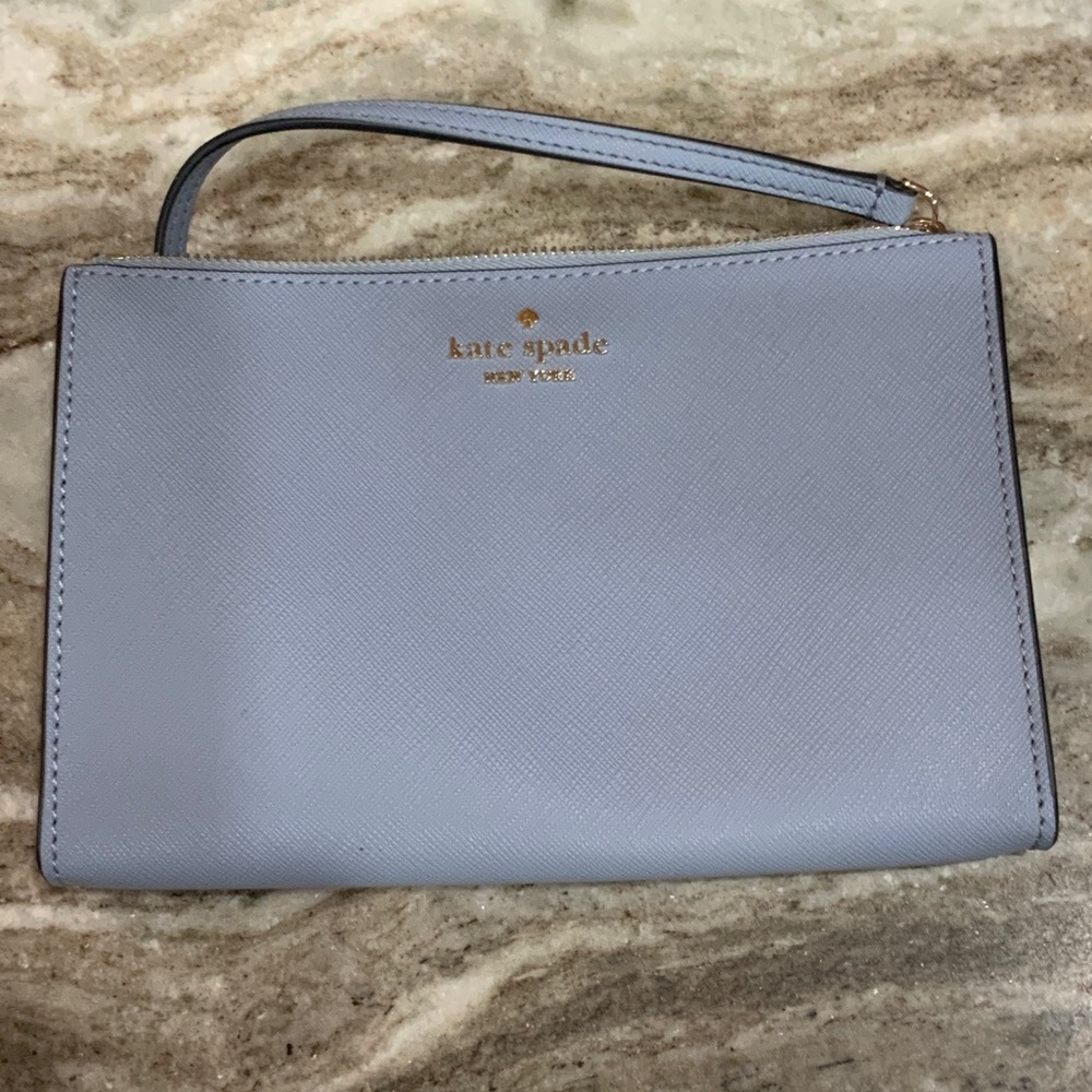 Kate Spade Soft Blue Clutch